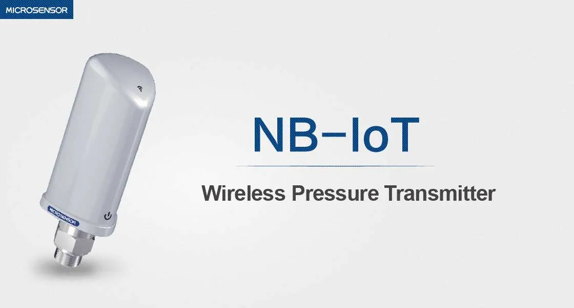 Capteur de pression sans fil NB-IoT