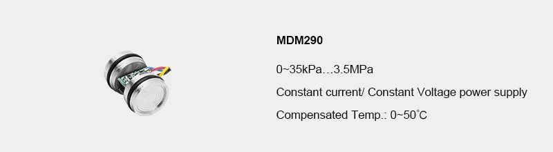 Capteur de pression MDM290 de Φ19 x 26 mm