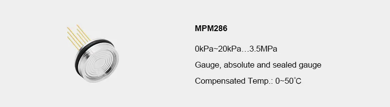 Capteur de pression MPM286 de Φ19 x 6,5 mm