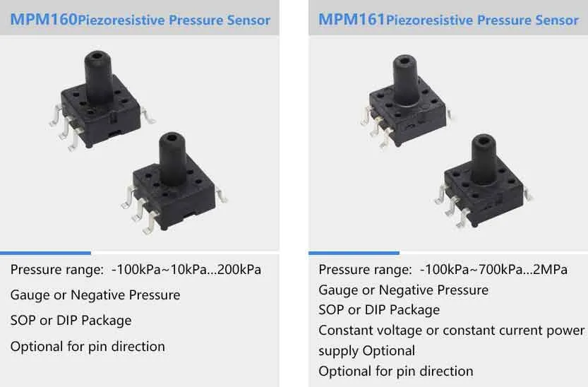 Capteur de pression MEMS MPM160