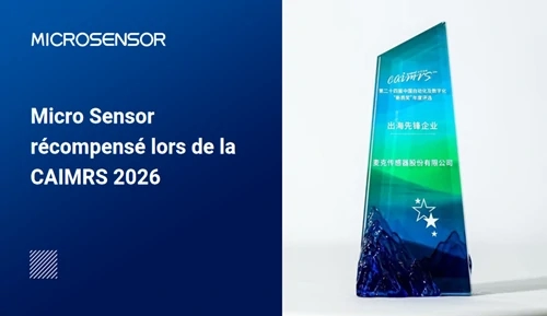 Micro Sensor récompensé lors de la CAIMRS 2026
